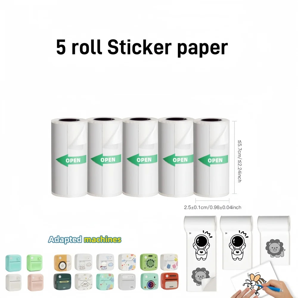 B3 Portable Mini Printers Wireless Bluetooth Inkless Sticker Maker Printer Tag Price Machine for Office School Kitchen