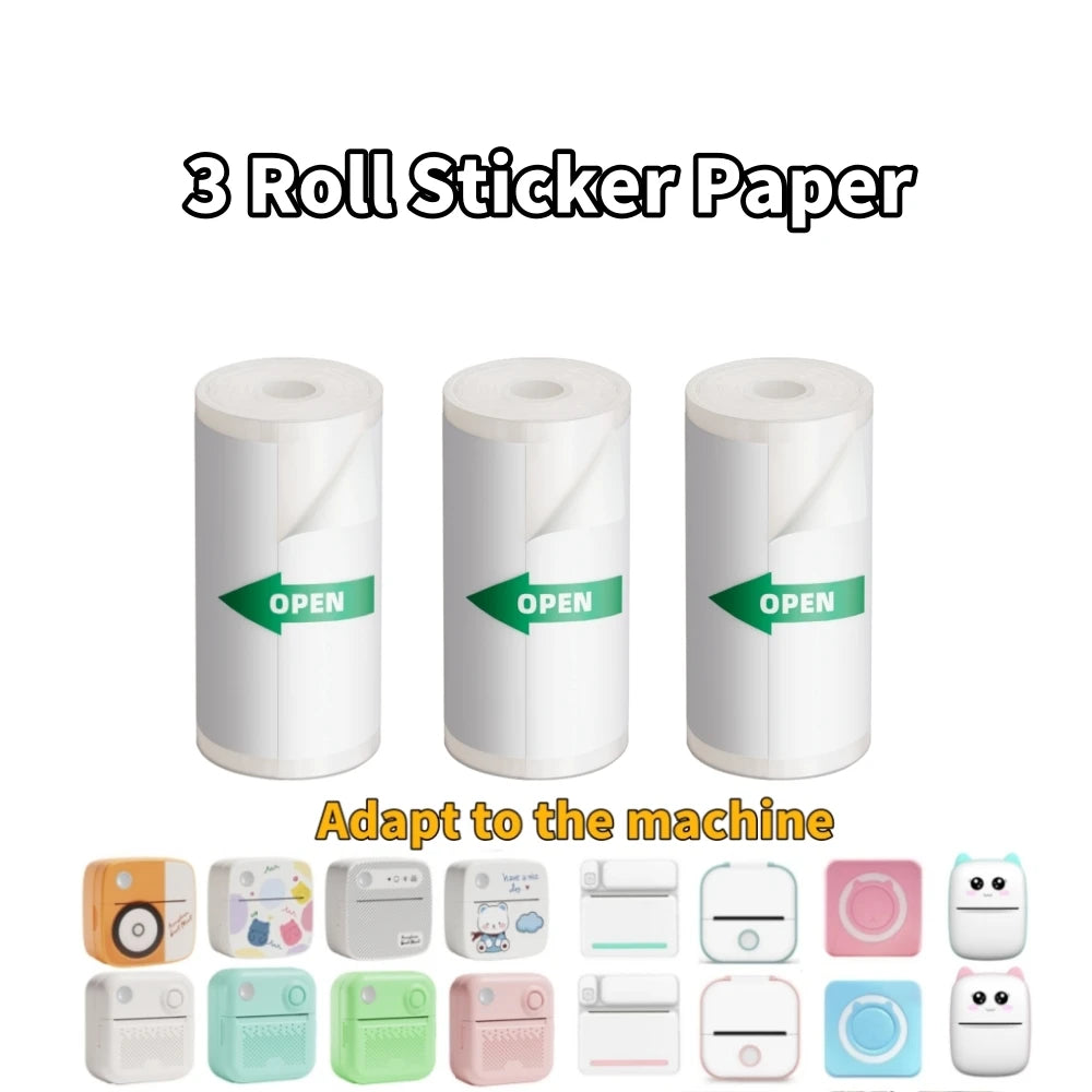 B3 Portable Mini Printers Wireless Bluetooth Inkless Sticker Maker Printer Tag Price Machine for Office School Kitchen