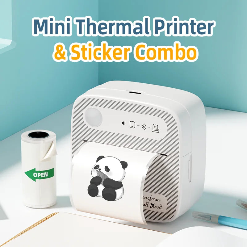 B3 Portable Mini Printers Wireless Bluetooth Inkless Sticker Maker Printer Tag Price Machine for Office School Kitchen