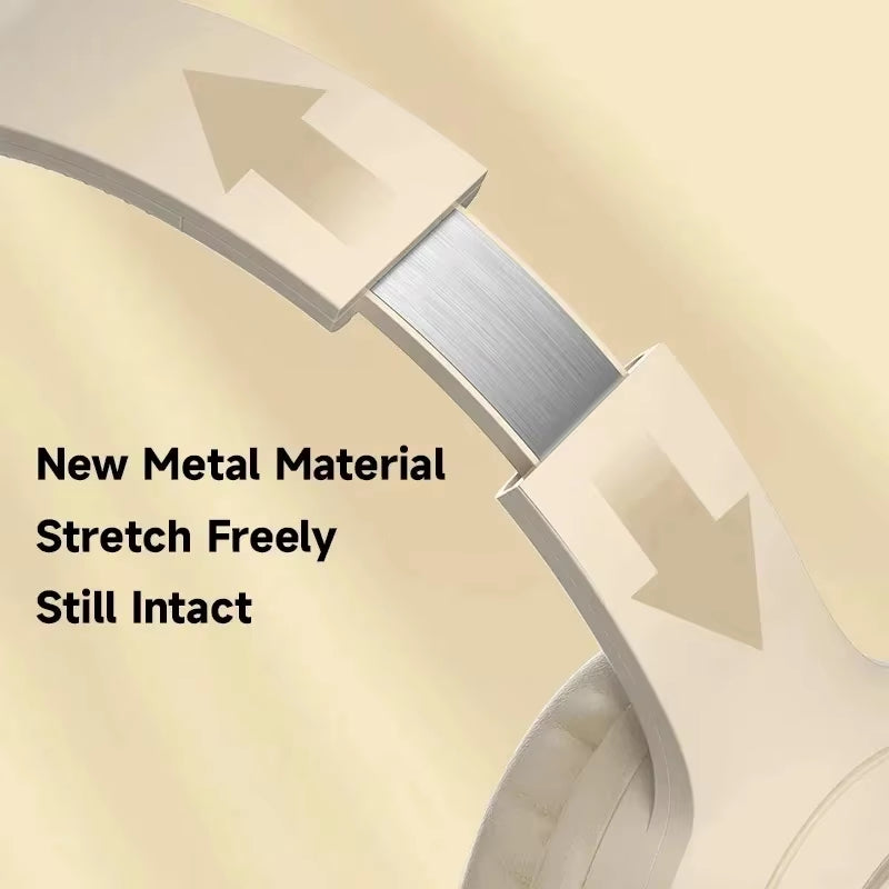 Wireless Bluetooth 5.3 Headphones Noise Cancelling Headset Head Mounted Sport Earbuds Earphones for Running