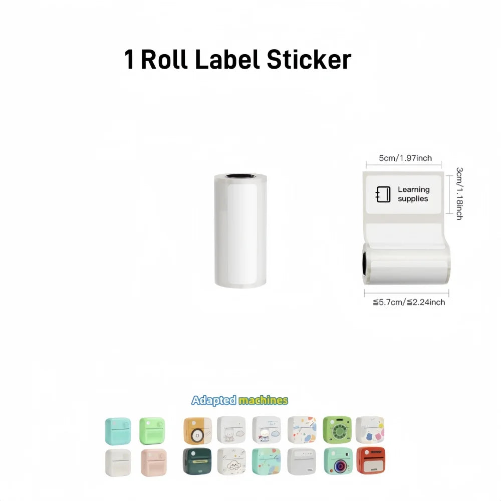 B3 Portable Mini Printers Wireless Bluetooth Inkless Sticker Maker Printer Tag Price Machine for Office School Kitchen