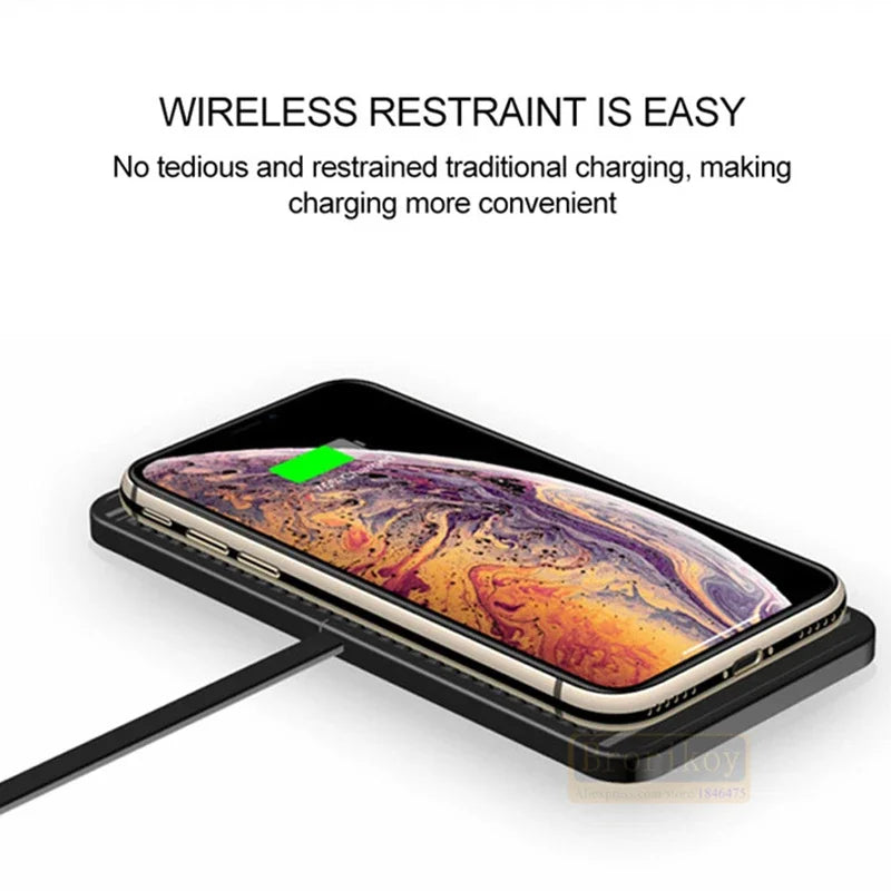 15W Wireless Charger Car Charger Wireless Charging Dock Pad for Iphone15 14 13 12 Promax Samsung S22 S21 Fast Phone Car Chargers