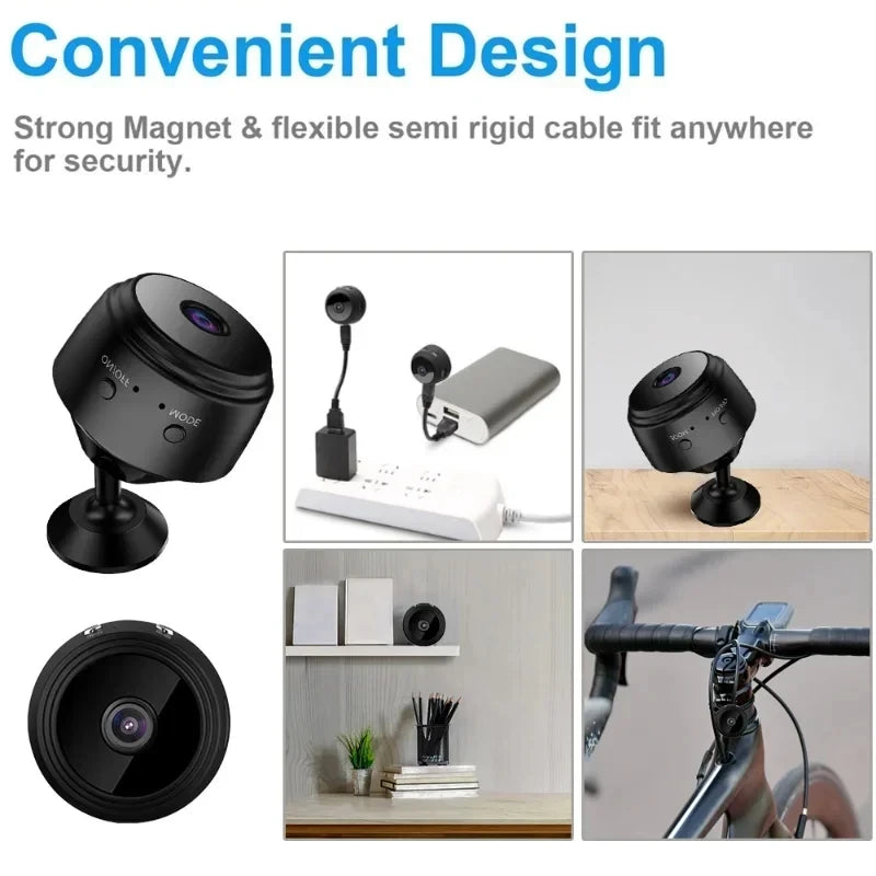 A9 Mini Camera HD 720P Intelligent Home Security Protection IP Wifi Camera Monitor Mobile Remote Camera Application