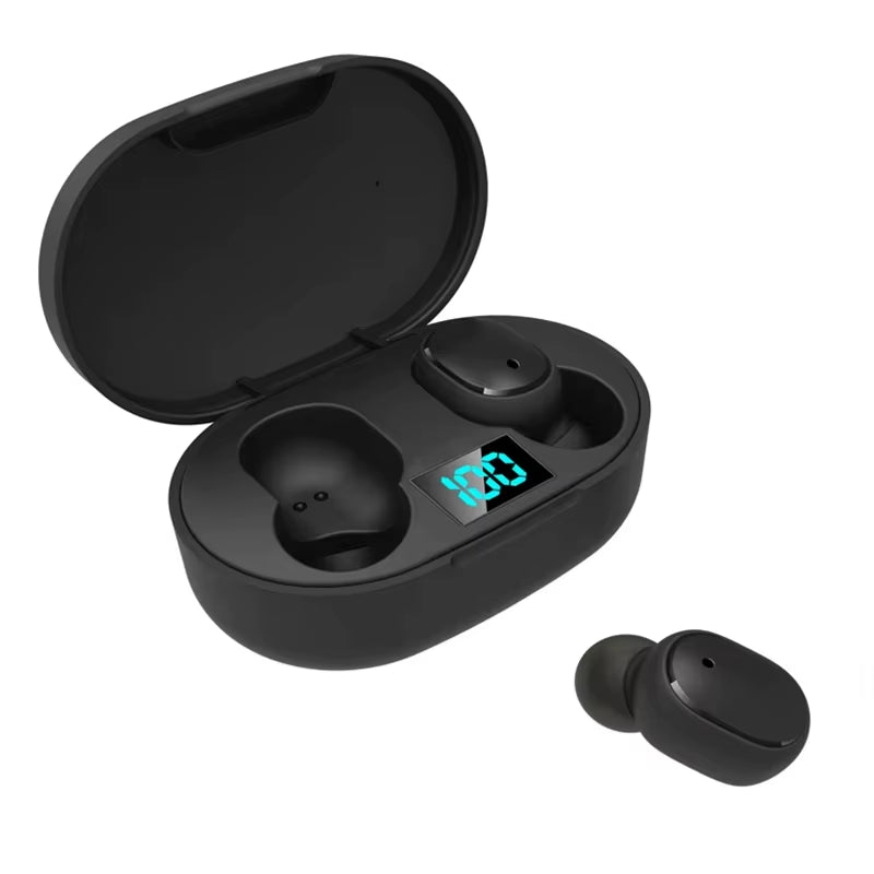 Bluetooth Earphones Wireless Headset Noise Cancelling Earplug Music Headphones for Xiaomi Huawei Redmi and Other Smartphone